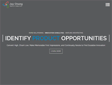 Tablet Screenshot of jaydchang.com
